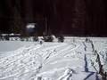 Snowboard jumps in the Rhodope Mountain NY 2008