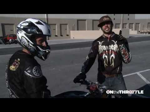wheelie - http://sportbikewrench.com/ XDL Champion Nick Apex and Ernie Vigil show us how the wheelie is done. Whether you're an aspiring stunter or a racer that just w...
