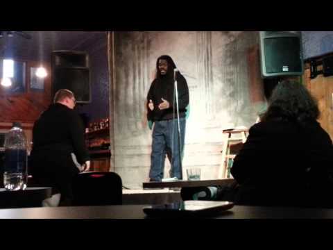 Big John Richardson teaching a great Emcee class @ The Joke Factory Comedy Club