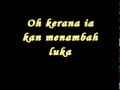 KRU - Jangan Lafazkan ( Lirik )