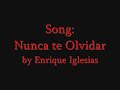 Nunca te Olvidar