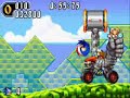A boss fight in SA2 where I rescue Cream & Cheese.