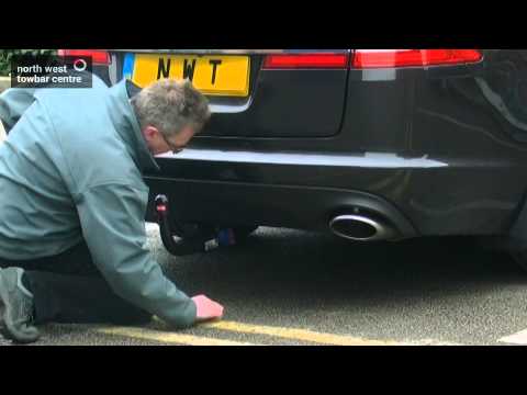 how to fit a towbar to a jaguar x type