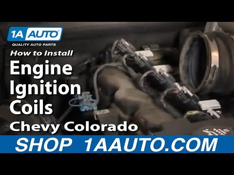 How To Install Replace Engine Ignition Coils Chevy Colorado 04-12 1AAuto.com