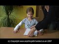 Writing help and advice for left handers