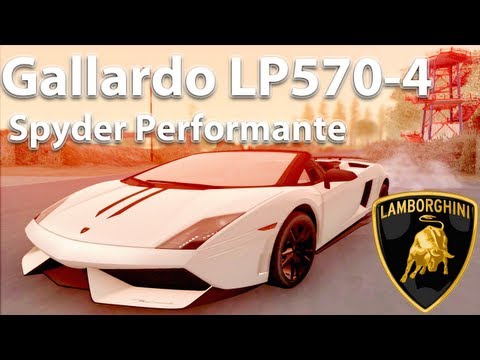 GTA San Andreas Mods – 2012 Lamborghini Gallardo LP570-4 Spyder Performante [IVF][HD][CAR]