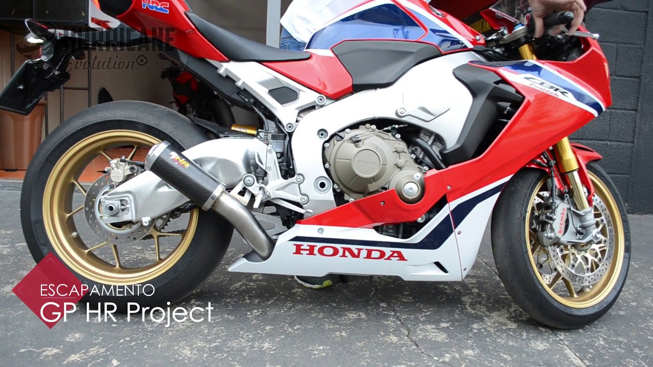 Capa do vídeo  Escapamento GP HR Project Carbon Honda CBR 1000RR 2017 a 2021