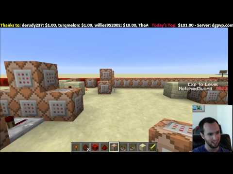 Minecraft Livestream -- Building an Item Levelling System