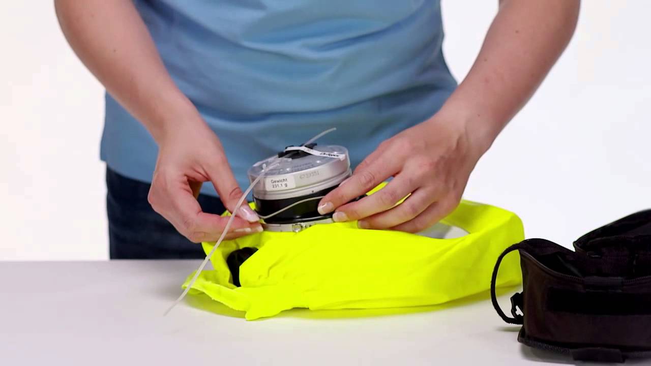 Donning PARAT Escape Hood Soft Pack