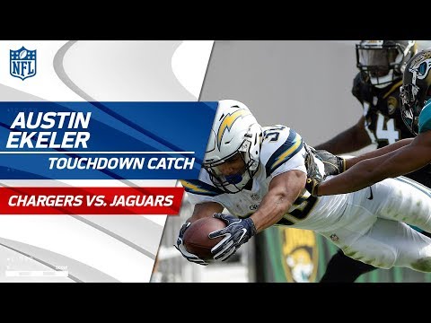 Video: Travis Benjamin's Big Jet Sweep Sets Up Austin Ekeler's 2nd TD! | Chargers vs. Jaguars | NFL Wk 10