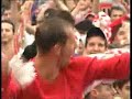 Mad joy of Croatian in Zagreb
