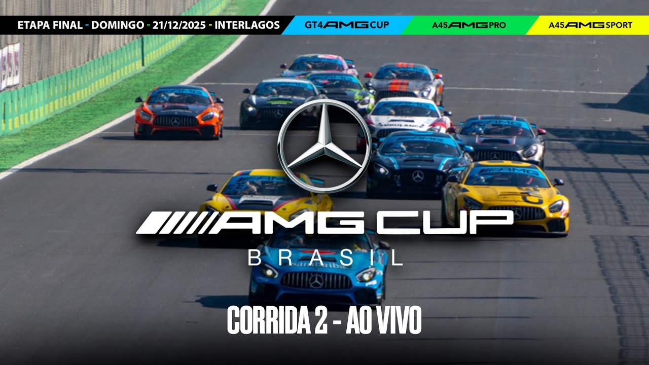 AMG CUP BRASIL | Corrida 2 | Etapa Final - Interlagos (SP) | Ao Vivo