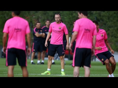 Training session (12/09/2014). Final session before Athletic Bilbao Training session (12/09/2014). Final session before Athletic Bilbao