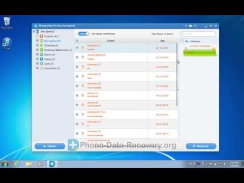 how to delete facebook messages on xperia z