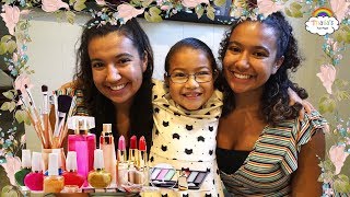 Twin Challenge! Make-up and Dance with Clone Thalia