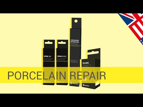 how to repair porcelain