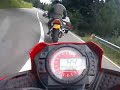 Kawasaki Z750 (camera) and Suzuki SV650 @ Baraque Michel (Belgium)
