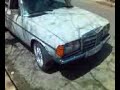 Mercedes Benz W123 In action!