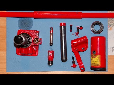 how to rebuild hydraulic jack