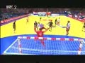 EURO Handball 2008 Norway , Montenegro - Croatia 26:34