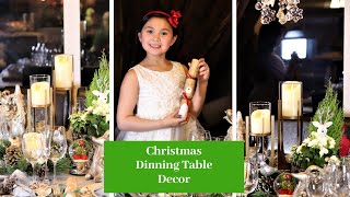 Christmas dinning table decor ideas