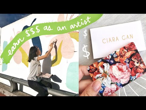 How I started my ART BUSINESS at 16 (pricing art & commissions)