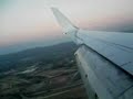 Boeing 737-800 Ryanair landing at Girona, Catalonia, Spain