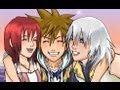 Soul Calibur 5: Kingdom Hearts KAIRI, SORA & RIKU Character Creation by Underlordtico [720p]