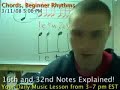 Understanding 16th Notes and 32nd