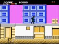 the gameplay of shinobi for nes. created by sega.