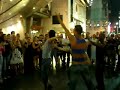 Hollywood Blvd.  break dancers