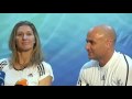 Graf and Agassi talk about Kim Clijsters' comeback