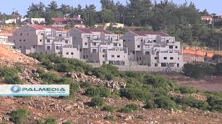 #BETHLEHEM تجريف أراضي وخلع اشجار الزيتون في قرية وادي فوكين غرب بيت لحم