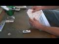 Making a paper airplane