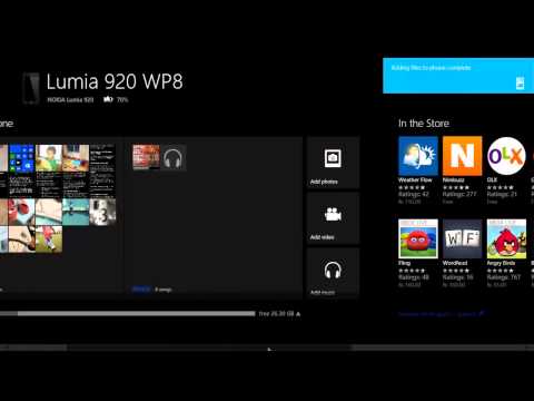 how to sync wp8 with windows 8