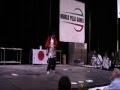 世界一のピザ職人のアクロバットピッツァ
