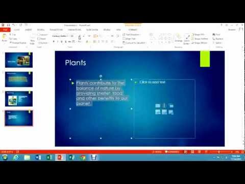 PowerPoint 2013 Basic Tutorial | How to make Power Point presentations?