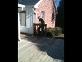 Anthony's unicycle crash