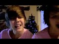 justinbieberfansite.blogspot.com Me and My Lil Bra ( not actually) Christian Bored decided we would lip sink cuz everybody knows i cant really sing :P lol jk. Hope yall like it!! More singing vids coming soon
