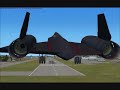 FSX Alpha Sim SR-71 Blackbird Demonstration FSX Alpha Sim SR-71 Blackbird Demonstration