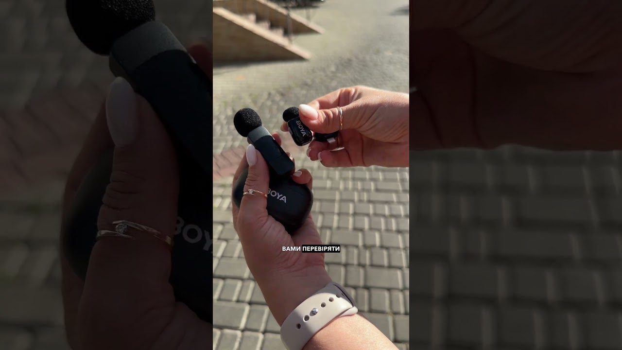 Бездротовий петличний мікрофон Boya Mini Type-C професійна петличка для айфона, андроїда Бездротовий петличний мікрофон Boya Mini Type-C професійна петличка для айфона, андроїда