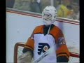 Ron Hextall Scores His 1st Career Goal
