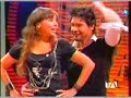 Chenoa bailando reggaeton en La noche Ecuador