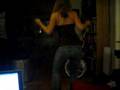 Malinf of Sweden shaking her ass
