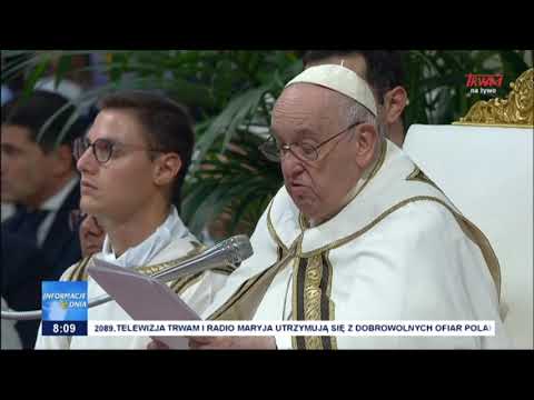 Watykan: Papież Franciszek przewodniczył Mszy św. w 60. rocznicę otwarcia Soboru Watykańskiego II