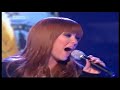natasha hamilton of atomic kitten fame performing 