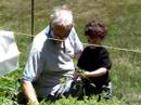 Jonah and Frank in the Garden