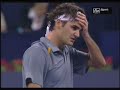 Masters 2006 Federer Nadal, Match Point