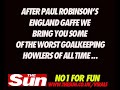 Goalie bloopers