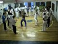Liberdade Academy Newark,NJ;Contra Mestre George Palmares(Capoeira Guerreiros)Newark, NJ; Prof. Maranhao(Rutgers,Liberdade)New Brunswick,NJ and guests Prof. Omi(Capoeira Quintal)NY,NY and Mestrando Jamaika(CapuraGinga)Salt Lake City,Utah vs Liberdade Students and Graduado Sole play to the sounds of Bob Marley.